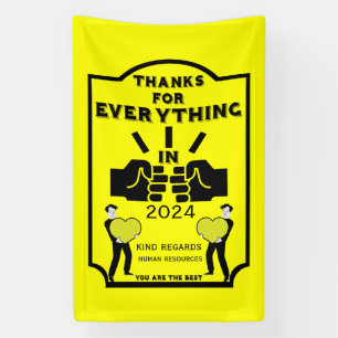 Thank You From Human Resources Banner