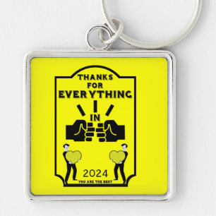 Thank You From Human Resources Keychain