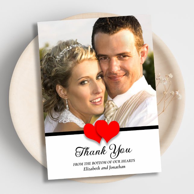 Thank You from the Bottom of Our Hearts Wedding Card (Creator Uploaded)