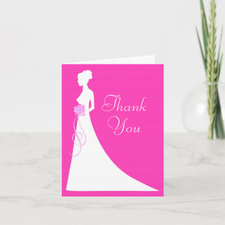 Thank You from the Bride Card