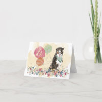 Thank You from You & Bernese Mountain Dog Balloons
