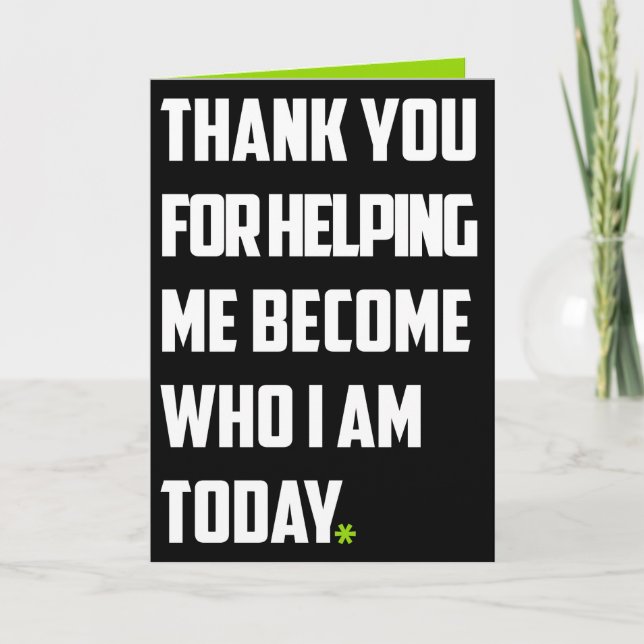 Thank You Funny (Front)