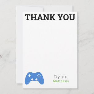 Thank You Gamer Video Game Pattern