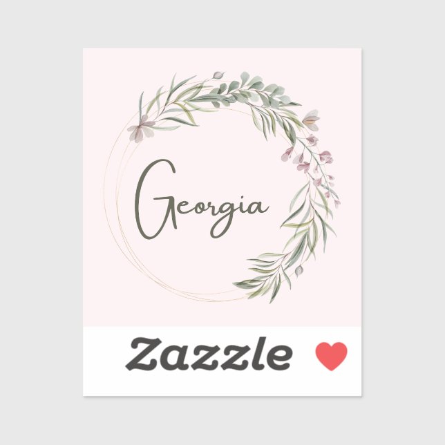 Thank you Georgia  Sticker (Sheet)