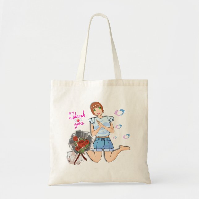 Thank you gift bag. tote bag (Front)