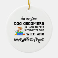 Thank you gift for dog Groomers man or woman