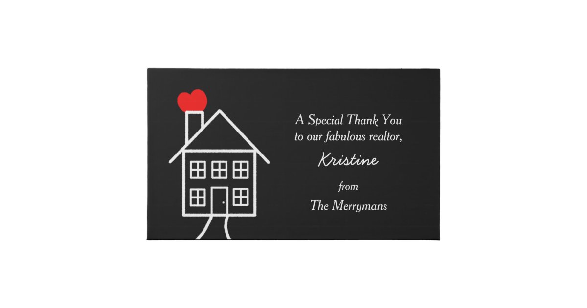 Thank You Gift For Realtor Chocolate Box Zazzle Com