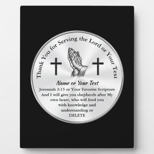 Thank You Gift Ideas for Sunday School Teachers Plaque