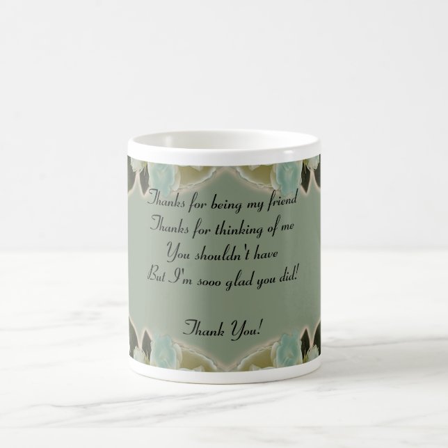 Thank You Gift -  Mug - Vintage (Center)