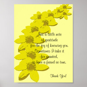 Thank You Gift - Poster Verse