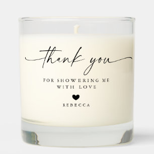 Thank You Gift Scented Jar Candle