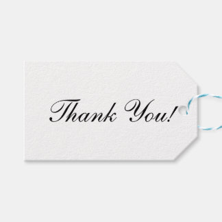 Thank You Gift Tag Sticker