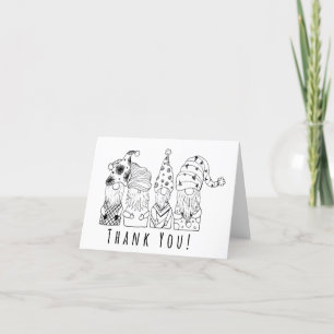 Thank You Gnomes Card