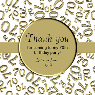 birthday thank you stickers
