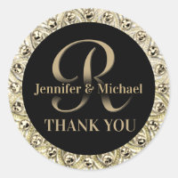 Thank You Gold Glam Seal