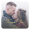thank you,golden chic handwriting wedding photo  