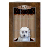 Thank You - Golden Doodle - Window (Front)