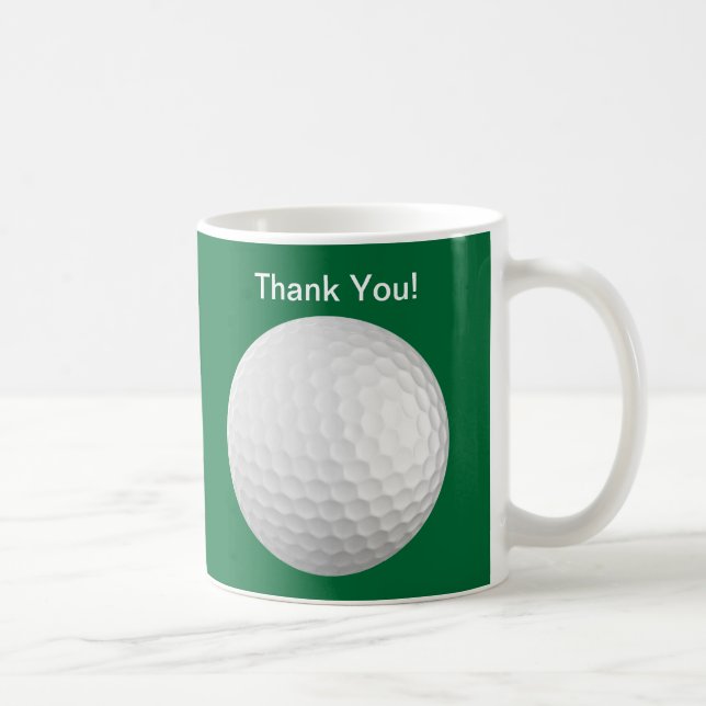 Thank You Golf Gifts Coffee Mug (Right)
