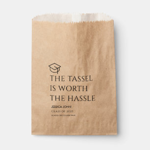 Thank you Graduate Party Treats Graduation Kraft Favor Bag