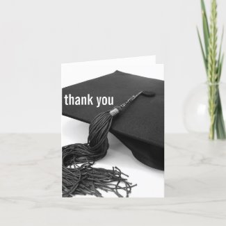 Thank You : Graduation card