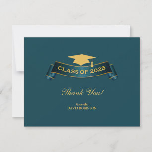 Thank You Graduation Class of 2025 Card
