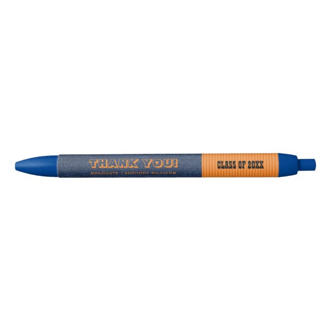 Thank You | Graduation Party Custom Favor  Pen (Front)