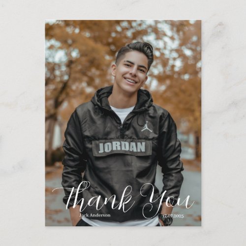 Thank You graduation Postcard