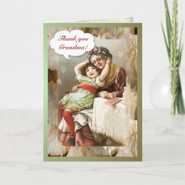 Thank You Grandma ~ Card (Front)