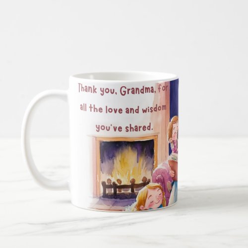 Thank you Grandma for all the love cofee Mug