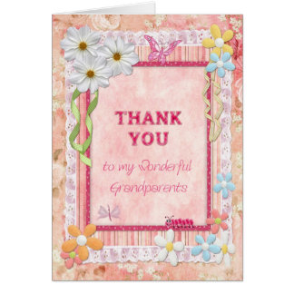 Inspirational 30 Thank You Card For Your Grandparents