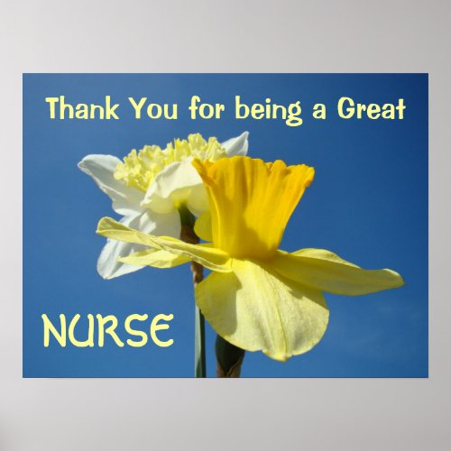 Thank You Great Nurse art prints Nurses Week