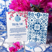 Thank you Greek Bougainvillea disco baby shower