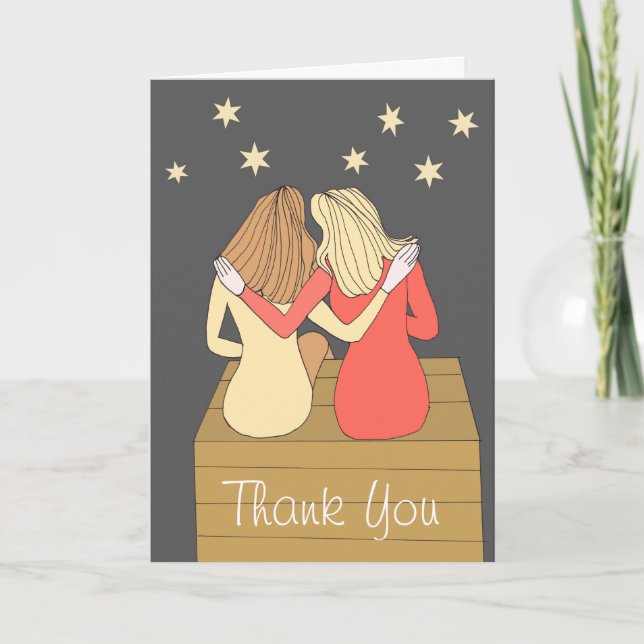 Thank You - Greeting Card (Front)