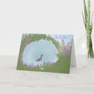 Thank you greeting card