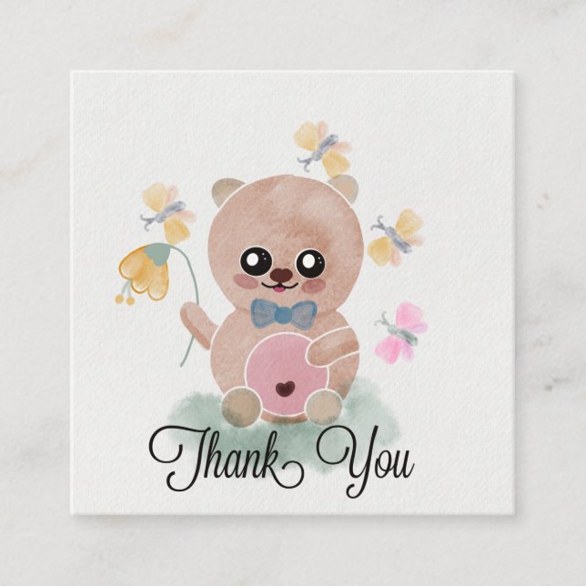 Thank you greeting cards (Front)