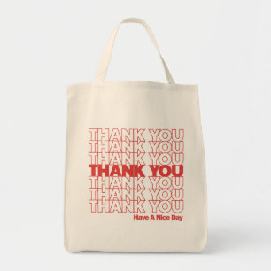 Thank You grocery bag