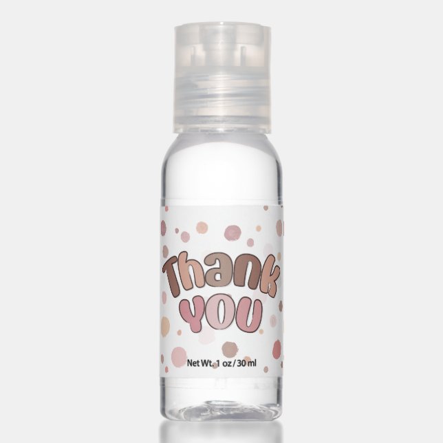 Thank you  hand sanitizer (Front)