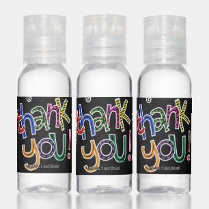 **THANK YOU** HAND SANTIZER (GREAT FAVOR IDEA) SANITIZER