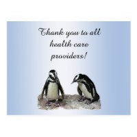 Thank You Health Care Medical Providers Postcard