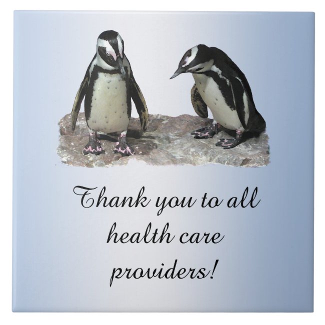 Thank You Health Care Providers Ceramic Tile