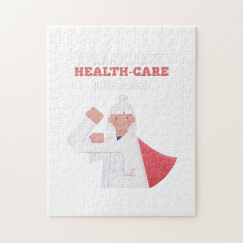 THANK YOU HEALTH CARE WORKERS JIGSAW PUZZLE