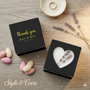 Thank You Heart 2x2x2 Favor Box for Any Occasion