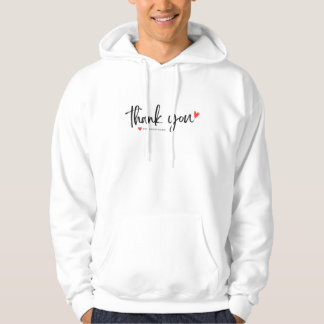  Thank You Heart Hoodie 