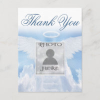 Thank You |Heavenly Memorial Postcard