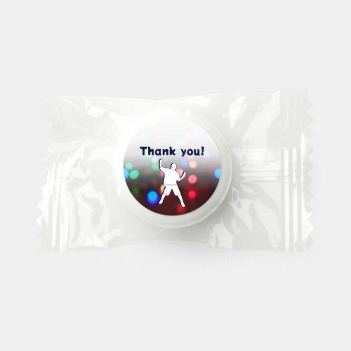 Thank you Hip_Hop Dance Birthday Party Life Saver Mints