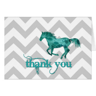 Horse Thank You Cards - Invitations, Greeting &amp; Photo Cards | Zazzle