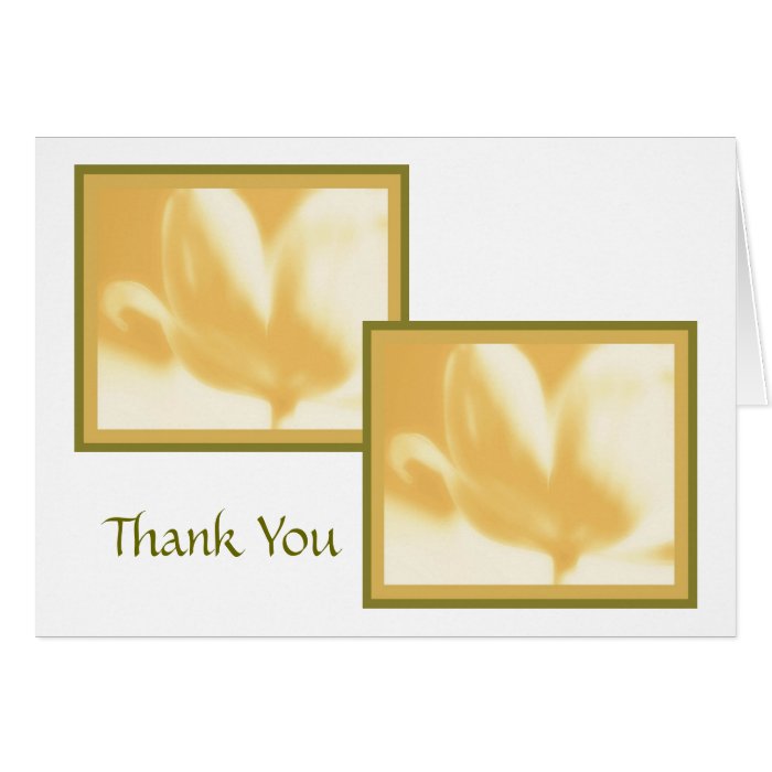 Thank You (Hospitality) Card Template; Honey Dijon