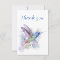 Thank You Hummingbird Garden Bird Nature Art