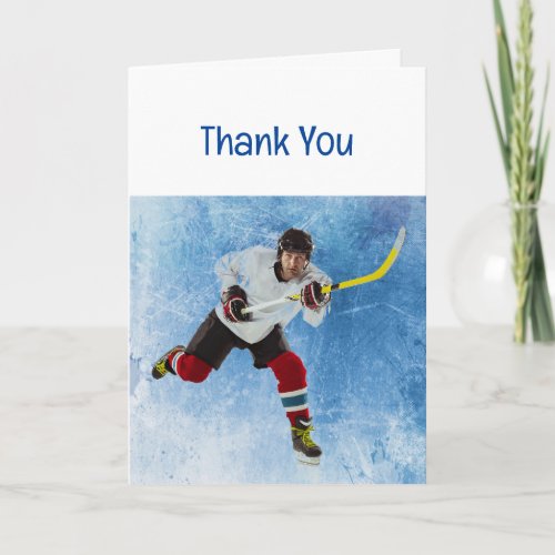 Thank you Ice Hockey Sport Card