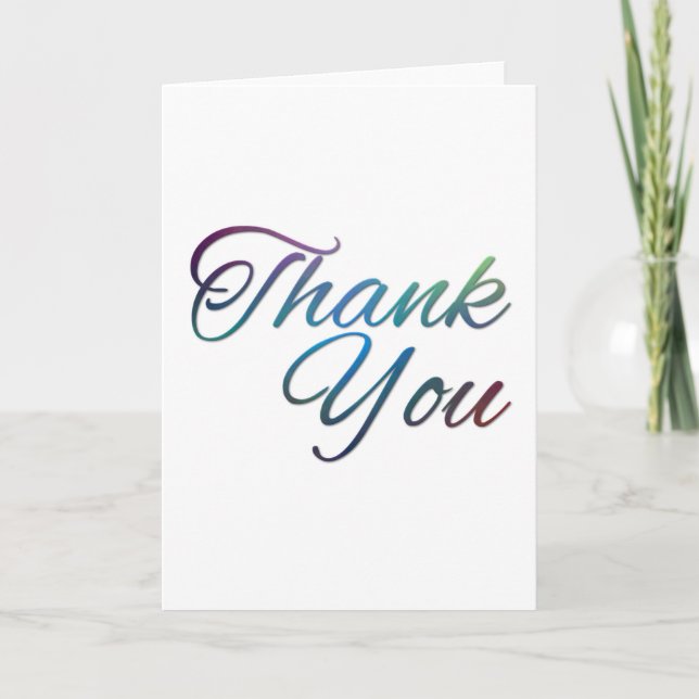 Thank You Images Card (Front)